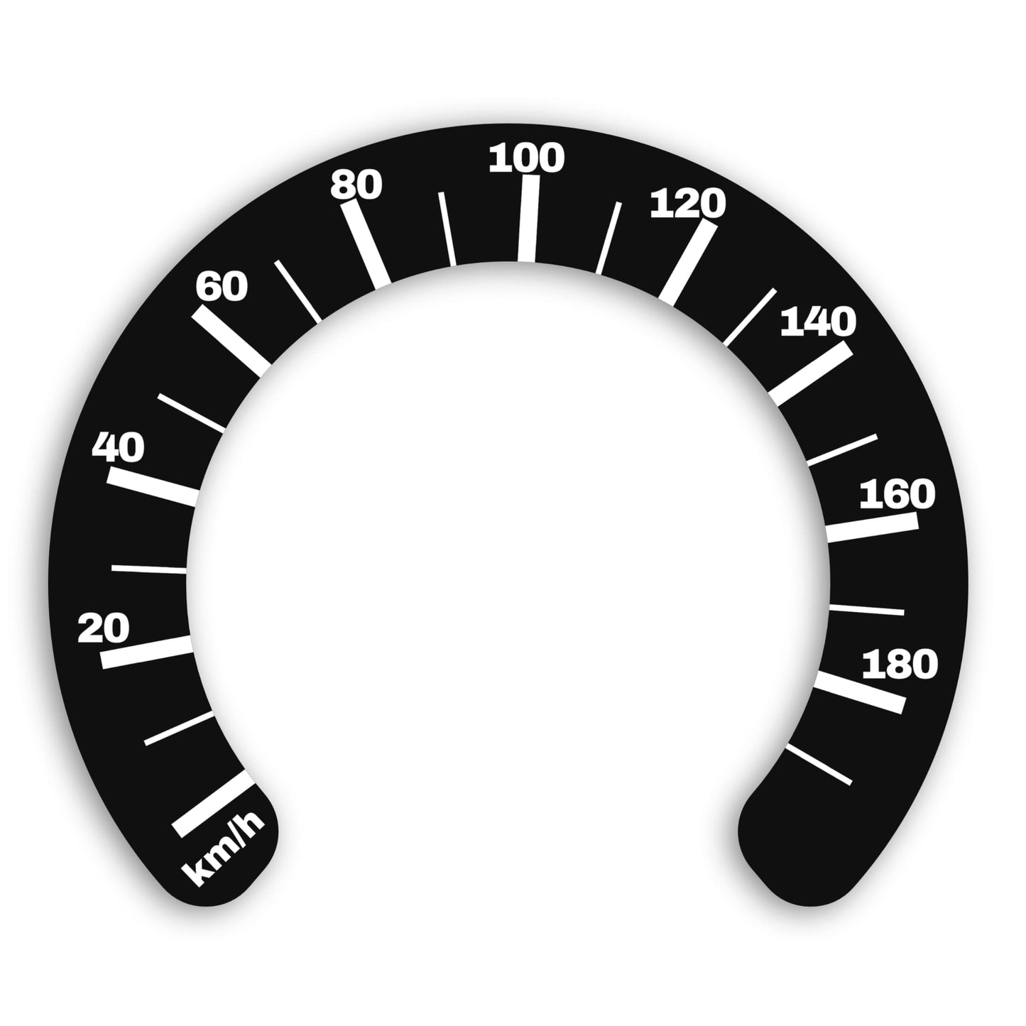 Speedometer sticker for Harley-Davidson Dyna, 1988 - 2017