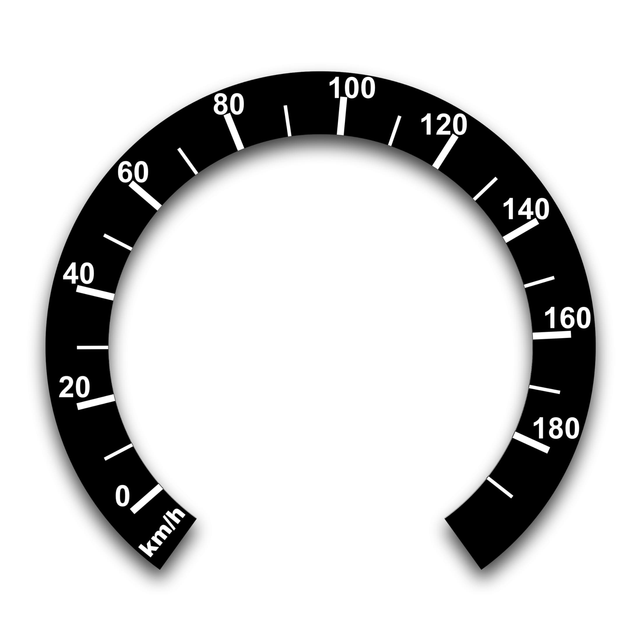 Harley-Davidson Speedometer Conversion Sticker | Stickerhauz