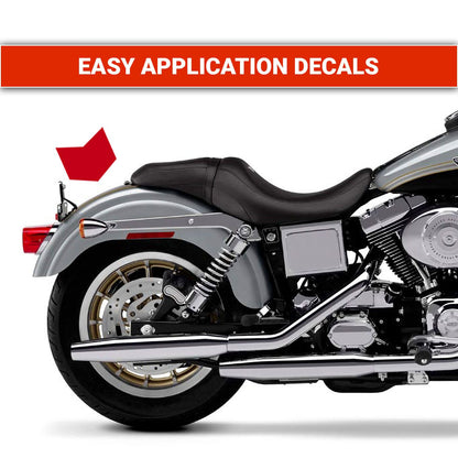 Harley-Davidson Anniversary rear fender decals