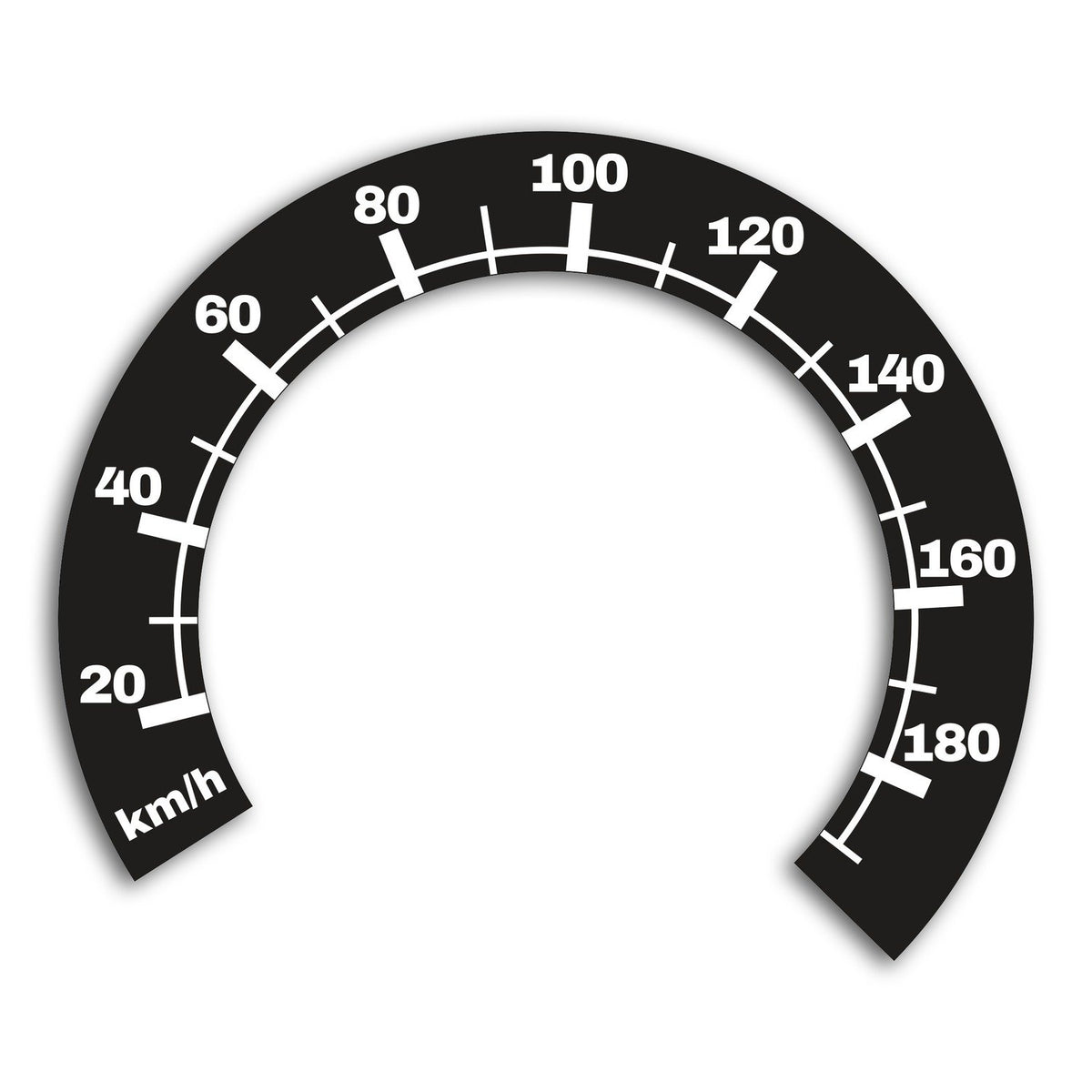 Car Speedometer Conversion Sticker Harley-Davidson Speedometer Conversion Sticker | Stickerhauz