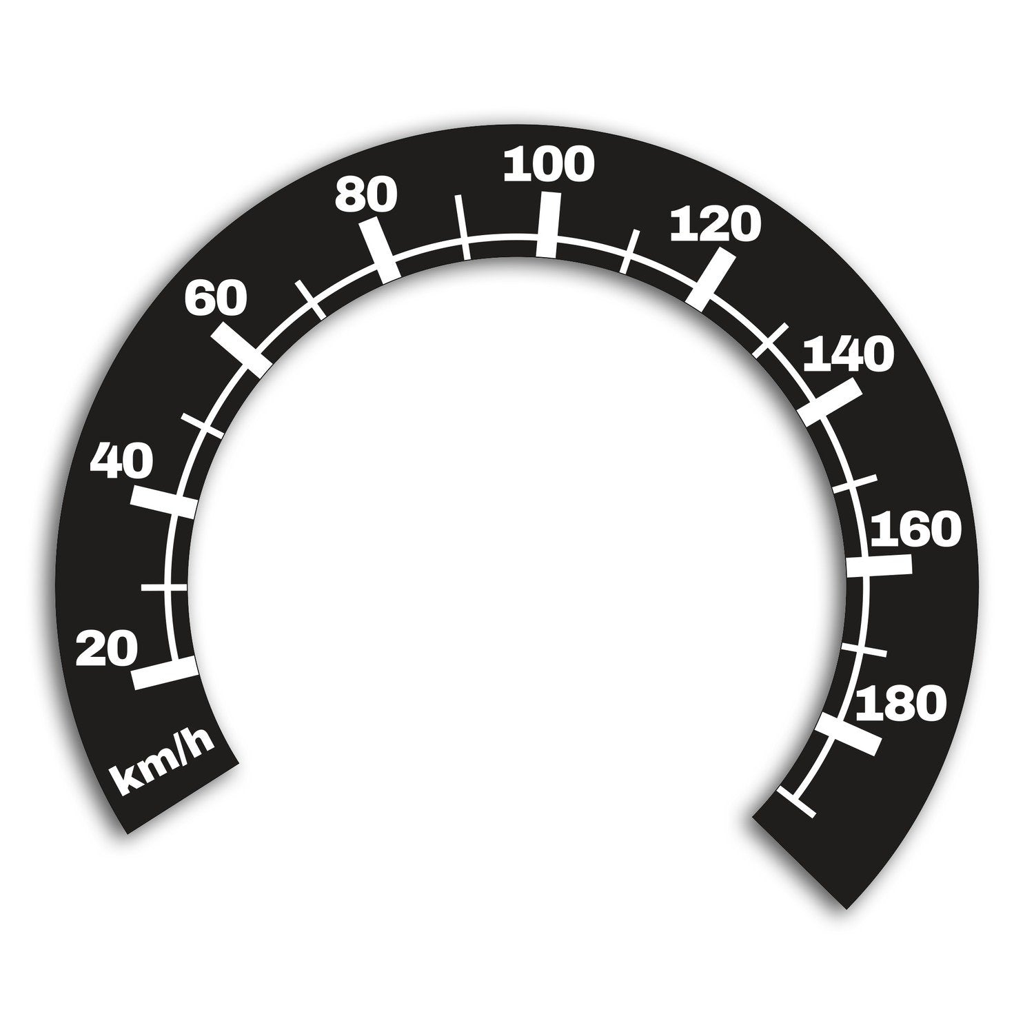 Harley-Davidson Speedometer Conversion Sticker | Stickerhauz