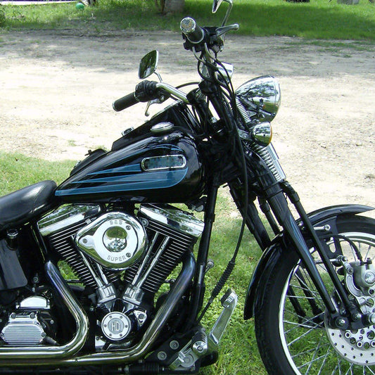 Harley-Davidson Bad Boy FXSTSB decals