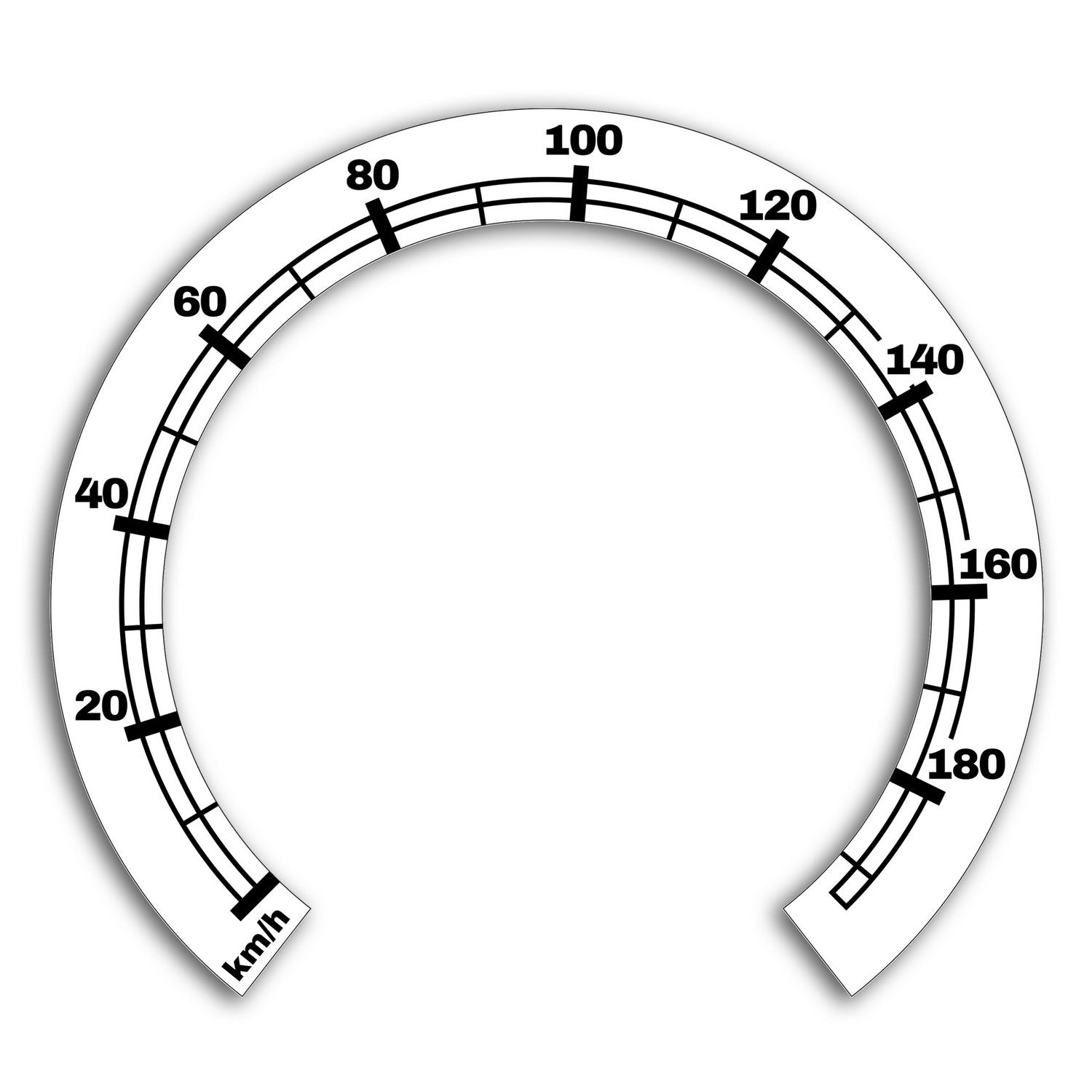HarleyDavidson Speedometer Conversion Sticker Stickerhauz