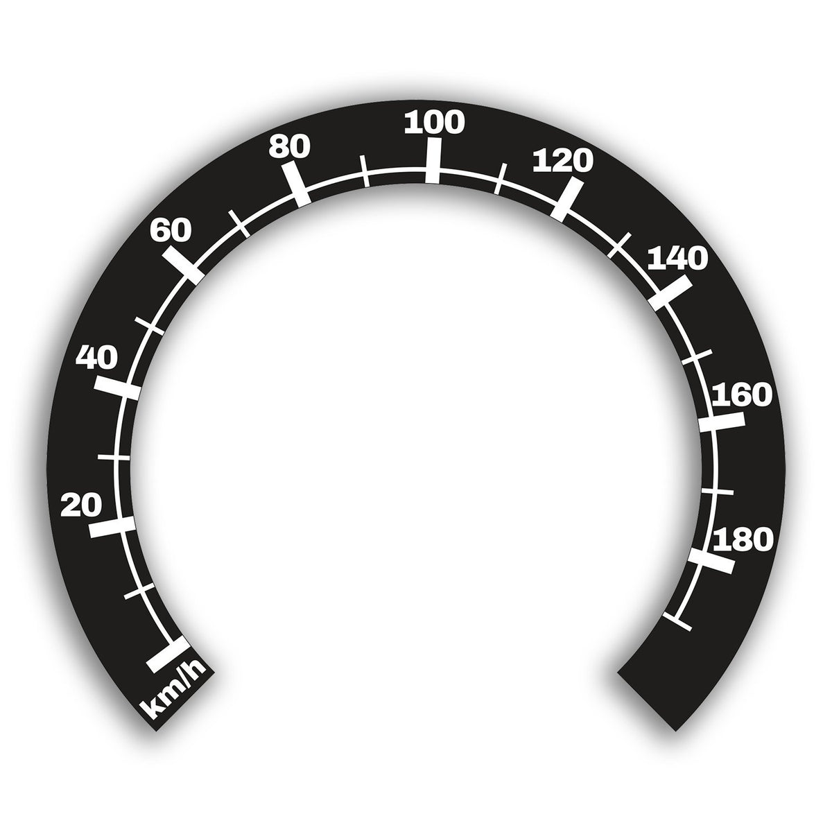Car Speedometer Conversion Sticker Harley-Davidson Speedometer Conversion Sticker | Stickerhauz