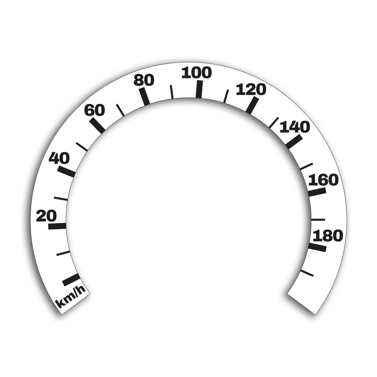 Speedometer Conversion Sticker Harley-Davidson Speedometer Conversion Sticker | Stickerhauz